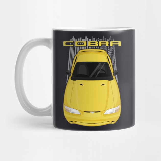 Mustang Cobra 1994 to 1998 SN95 - Yellow by V8social